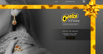 an example of Cheetos using an anchoring retail pricing strategy