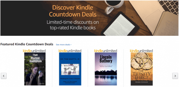 a screen capture from Kindle showing their strategy for retail marketing psychology 