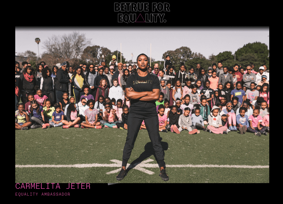 Nike Story tell a story with marketing
