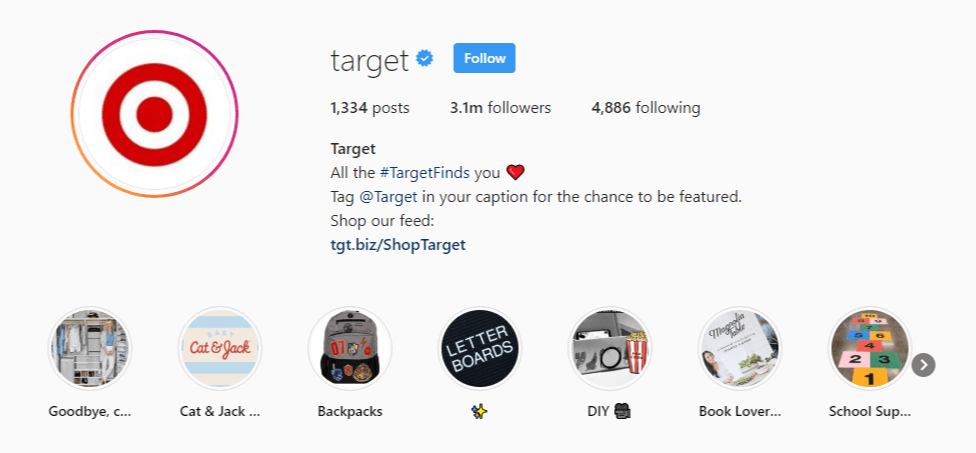 Target Insta Target Instagram Products