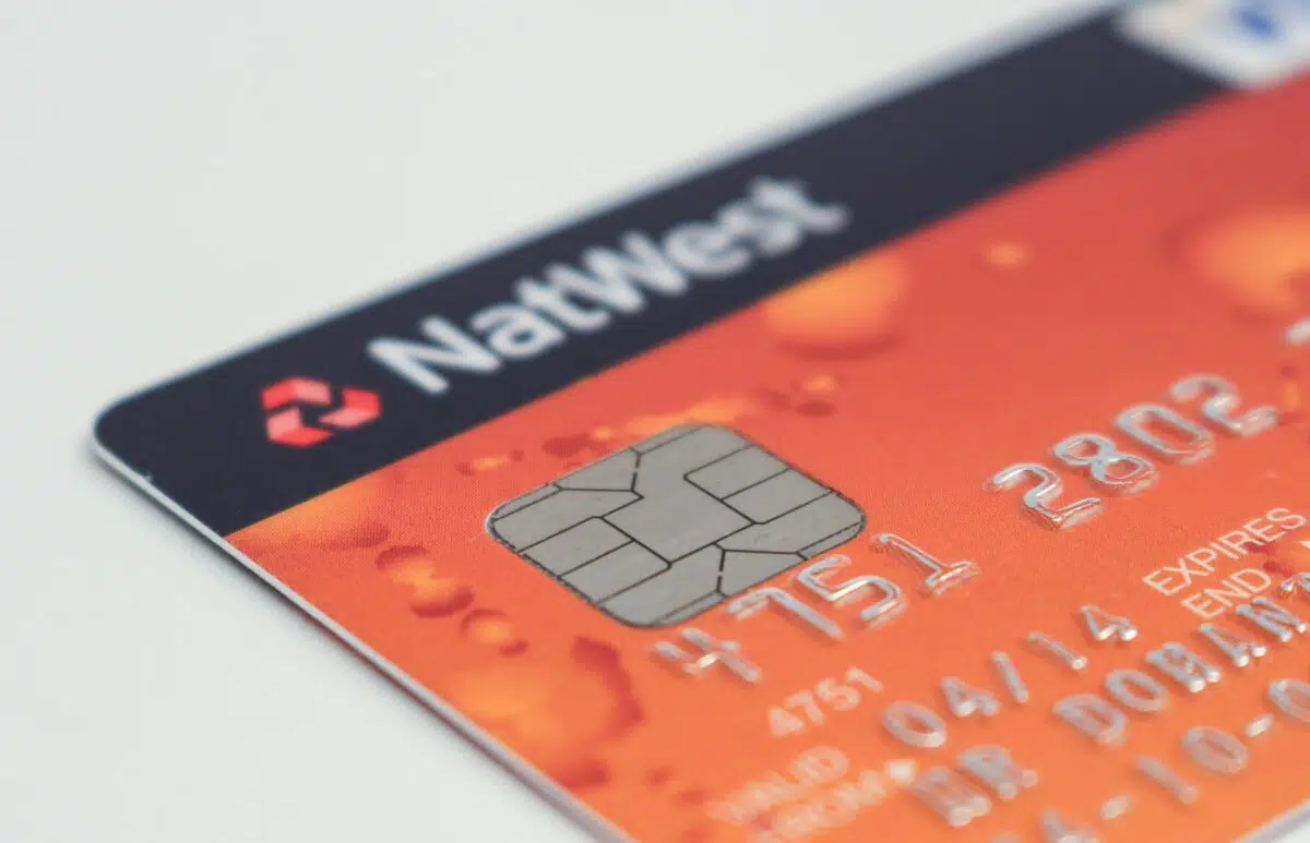a credit card with emv chip technology 