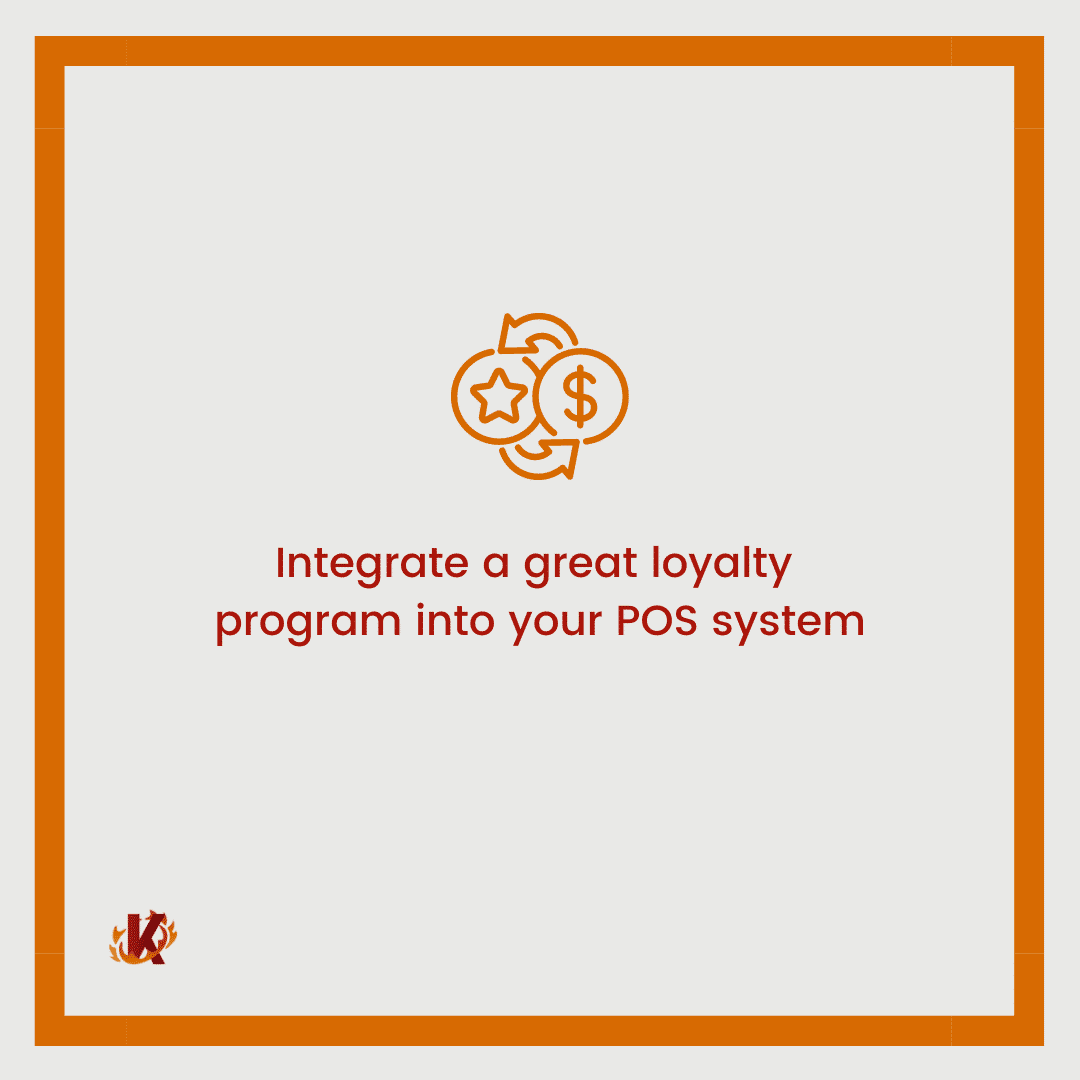 carousel graphic image with loyalty and dollar sign icon for the idea integrate loyalty program into pos system to drive in-store traffic