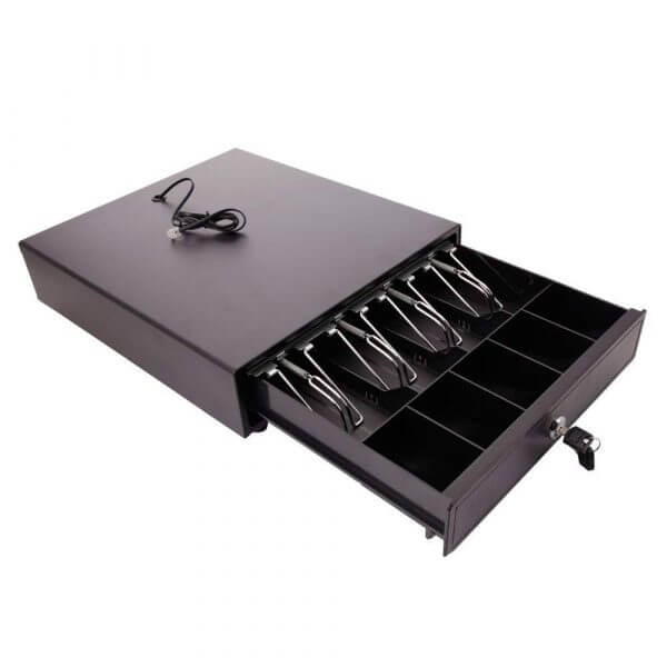 Cash drawer hardware from a POS system