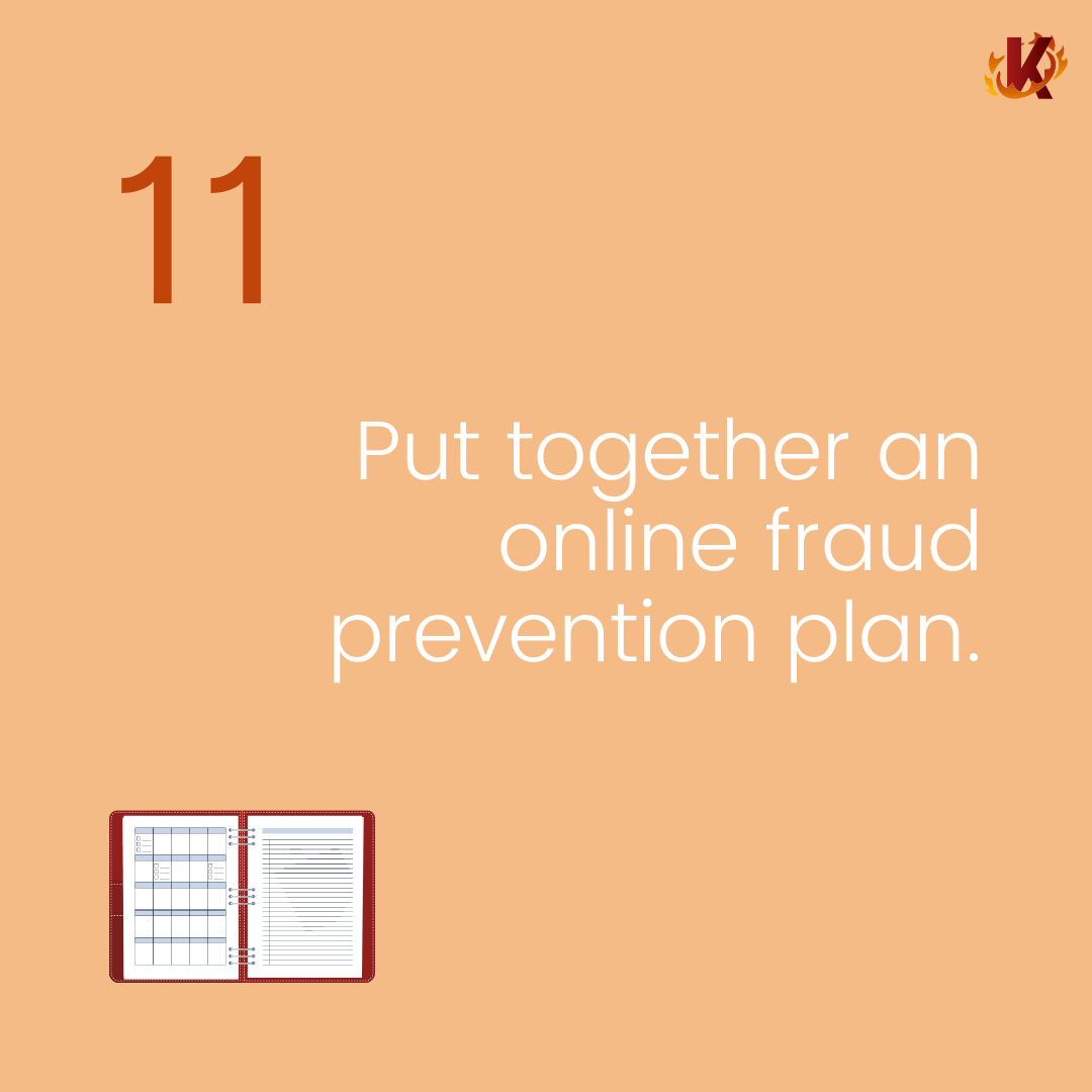 put together an online fraud prevention plan carousel image