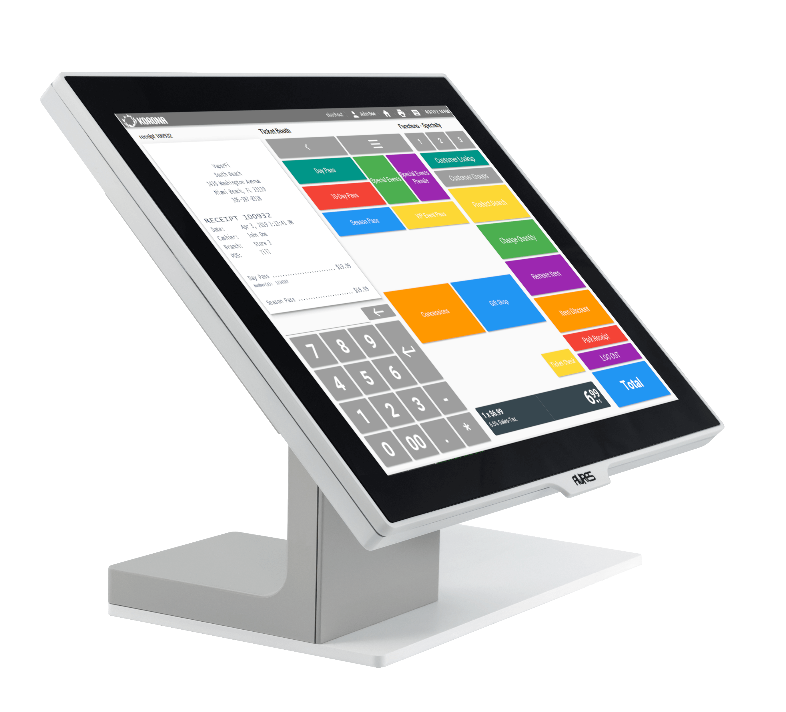 Gift Shop POS System Desktop POS desktop hardware