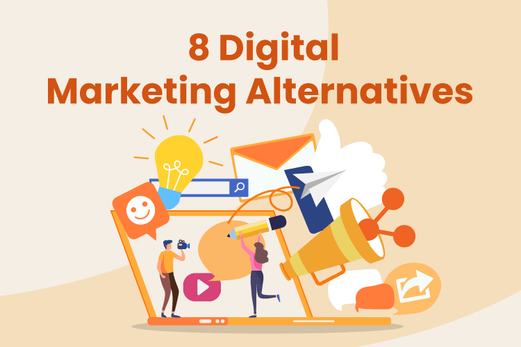 A group of digital marketing alternatives that small businesses can use