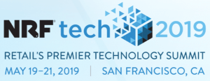 NRFtech show logo and dates