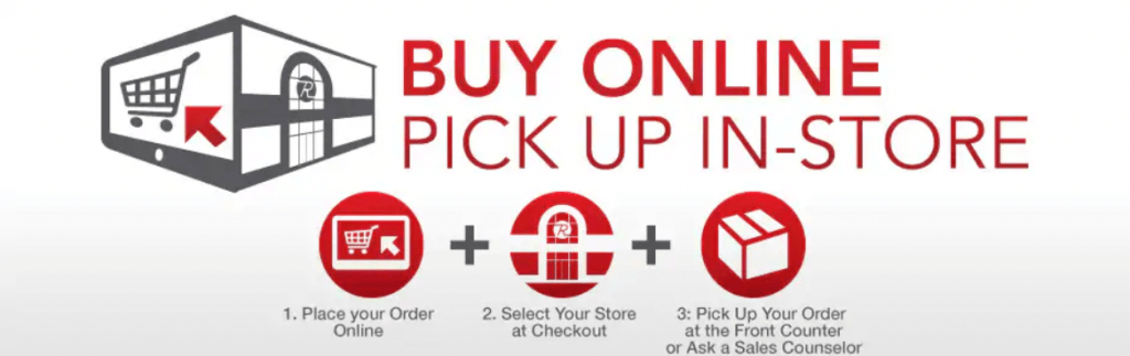 Buy online pickup in store explanation