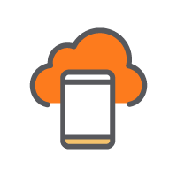 Cloud reporting icon