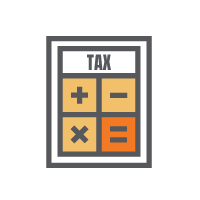 Icon for taxes and margins