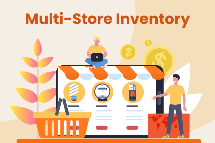 People manage inventory for brick and mortar and eCommerce retail stores