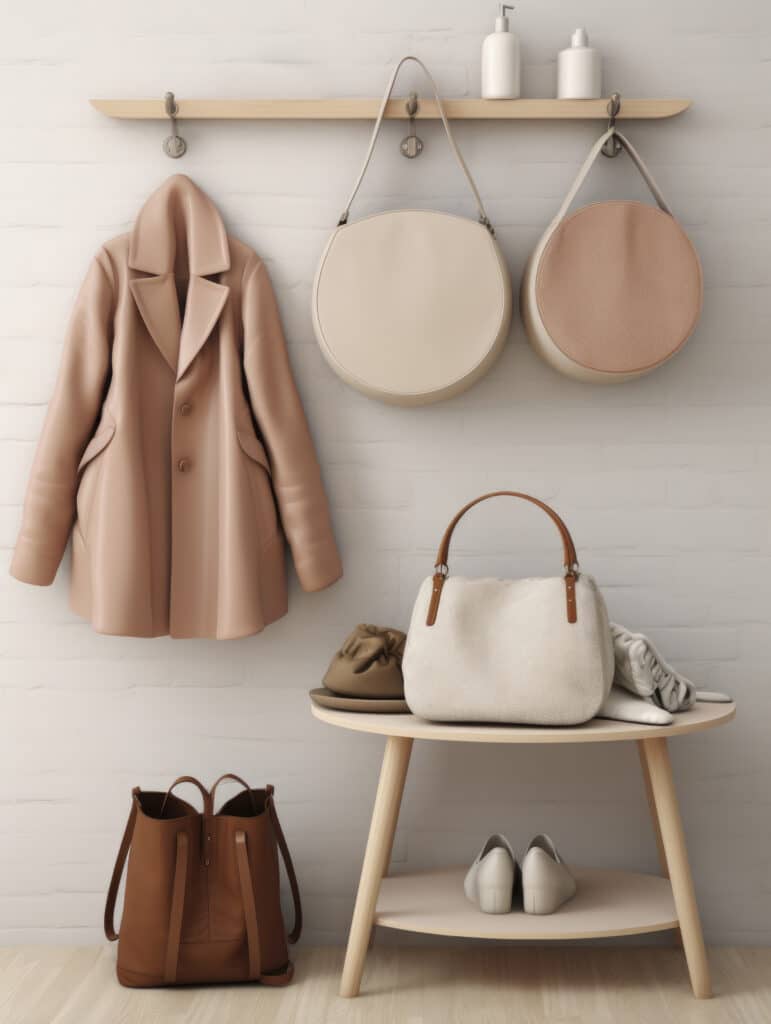 Mantel, Schuhe, Handtasche