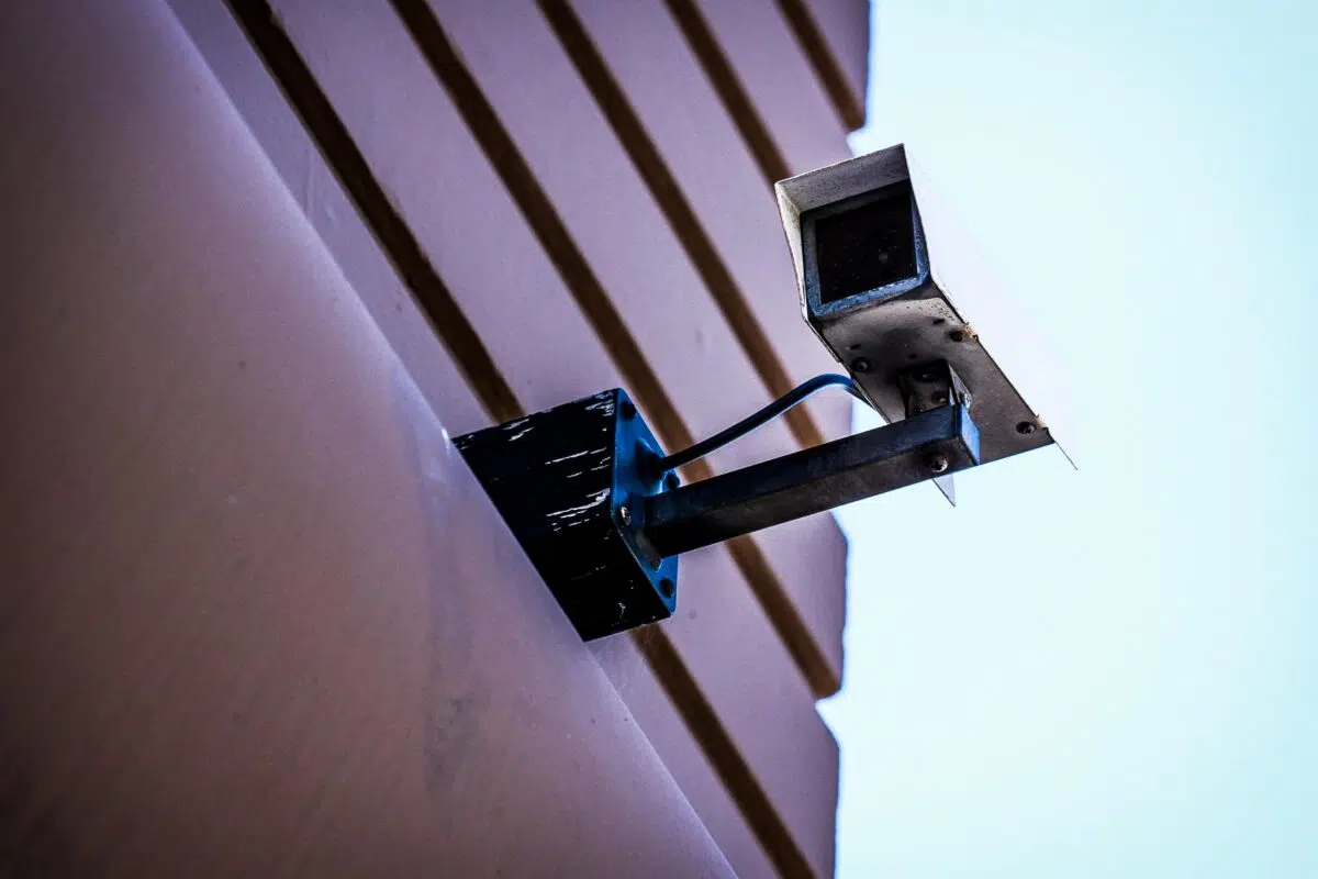 a dispensary stays compliant by having an exterior security camera