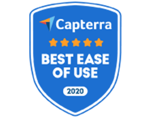 Capterra 2020 Best Ease of Use