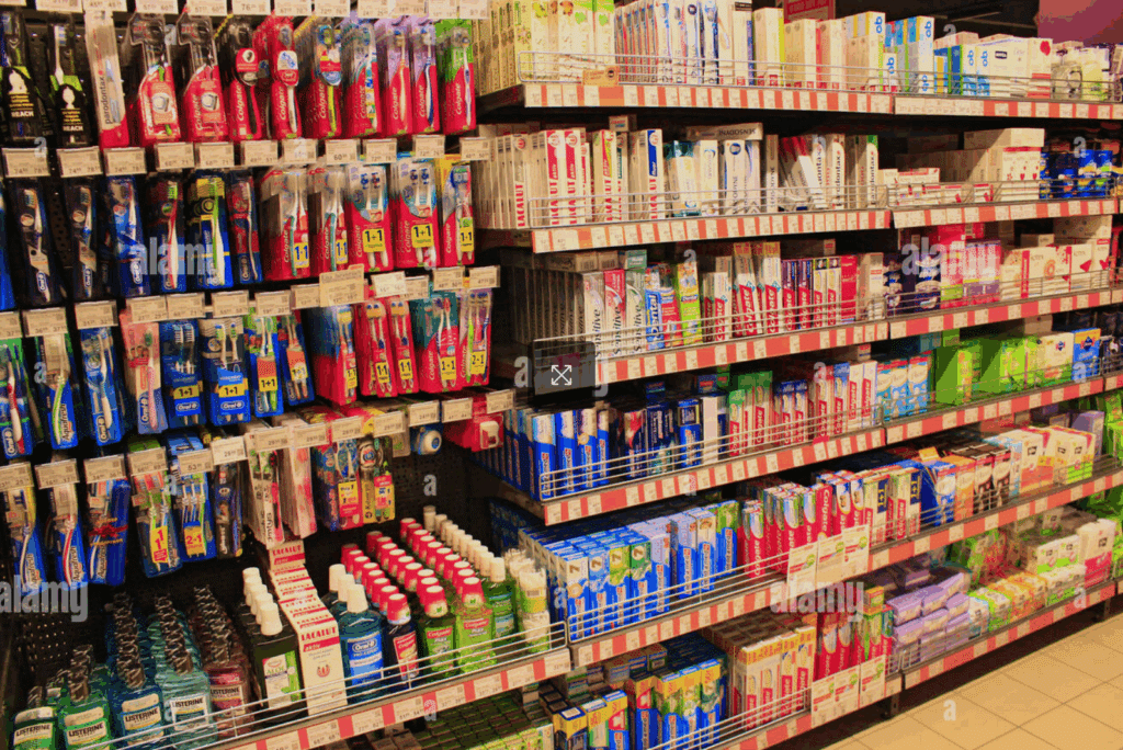 An example of wide assortment. 