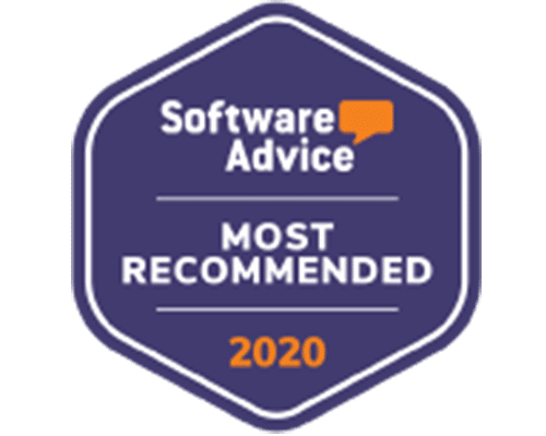 Software Advice 2020 Most Recommended