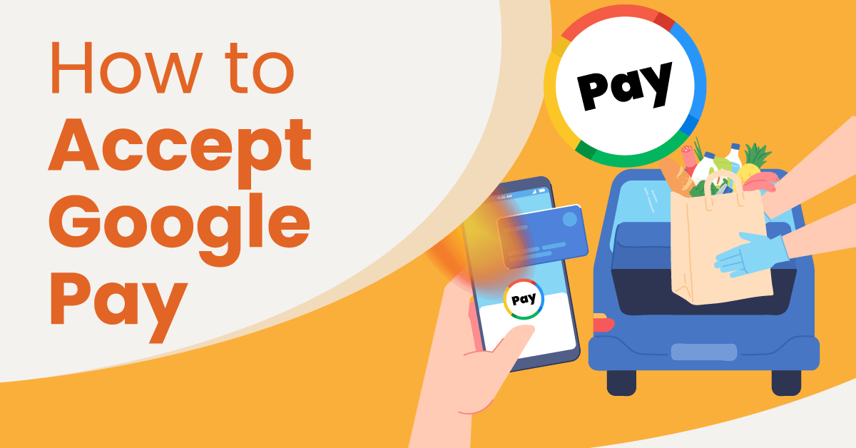 Person uses Google Pay to buy their groceries at a convenience store