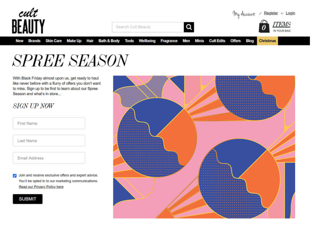 Image illustrating how to build an email list with a squeeze page