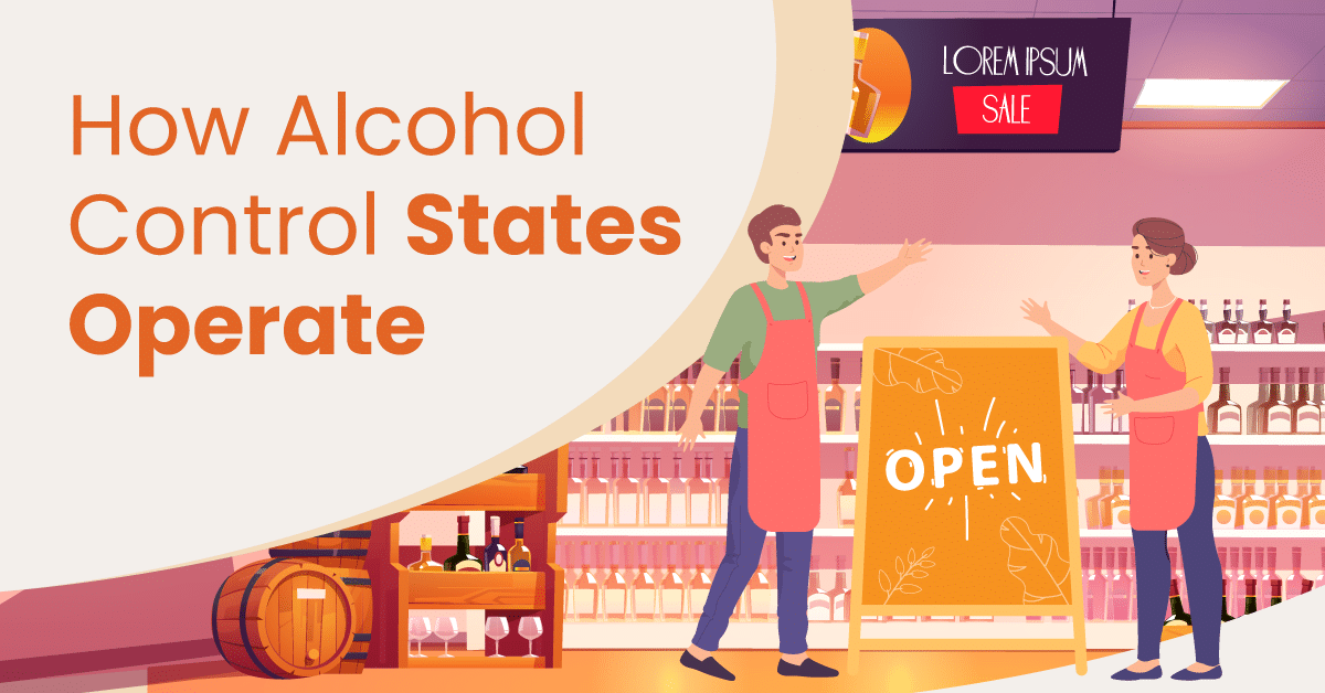 Liquor store owner manages his liquor shop in an alcohol control state