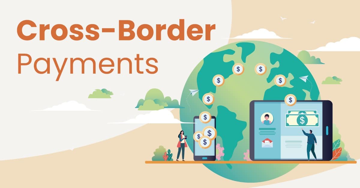 Business owner sends a cross-border payment to pay an employee across the world