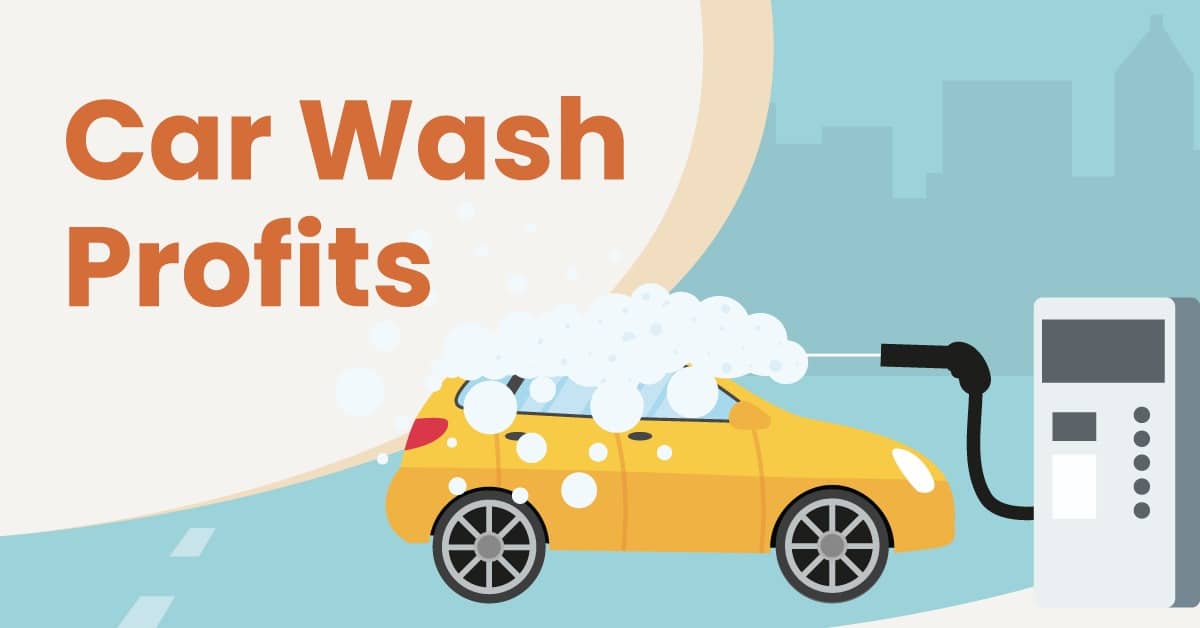Entrepreneur opens a car wash business and soaps up a yellow car