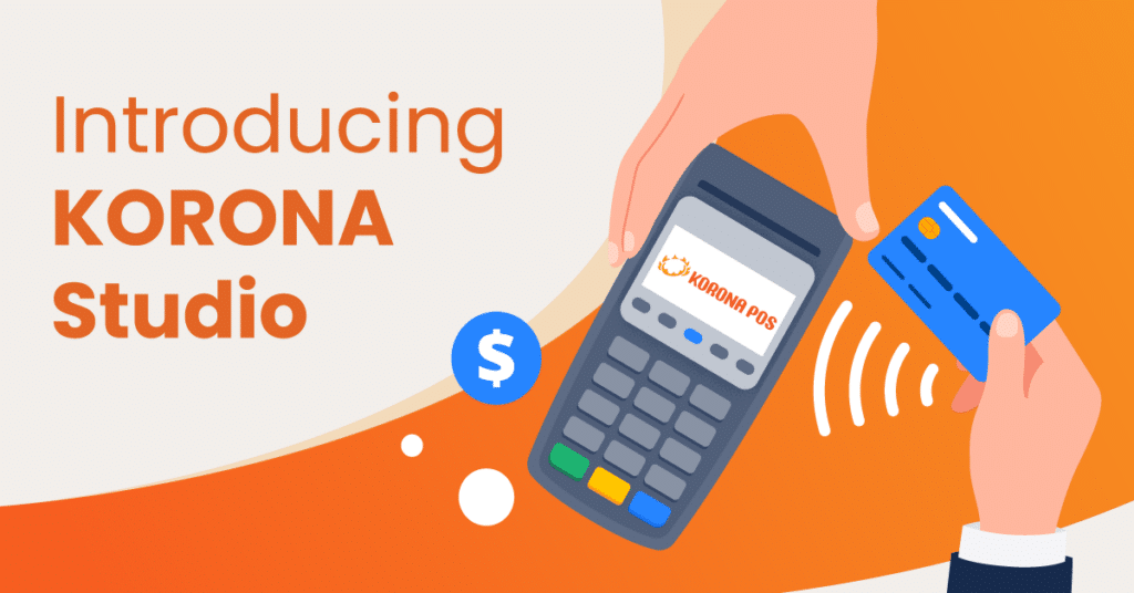 Credit card reader with KORONA Studio