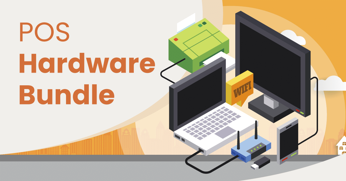 featured image for POS hardware bundle showing components