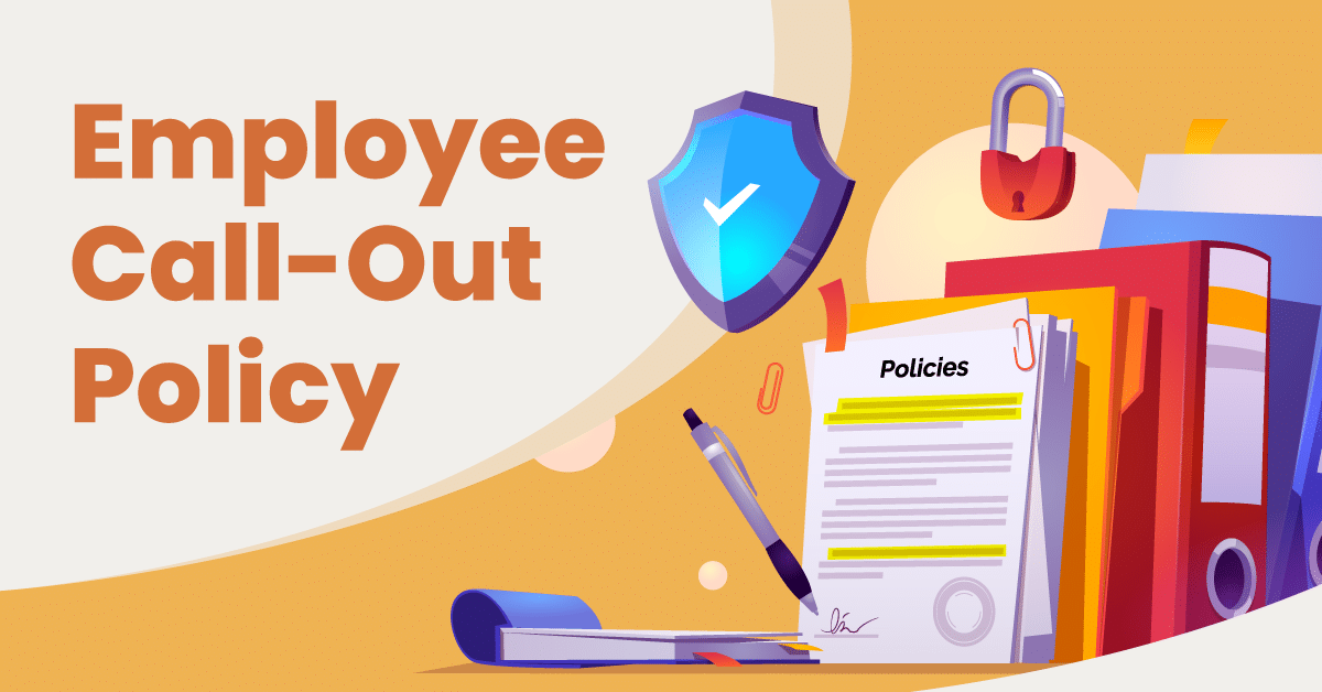 Checklist for employee call-out policy