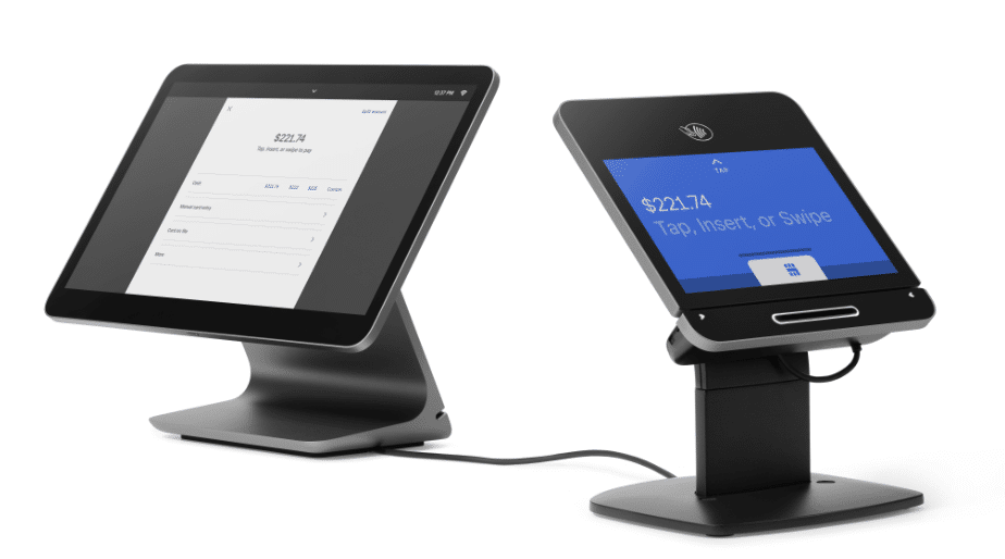 Image showing the hardware of Square POS. 