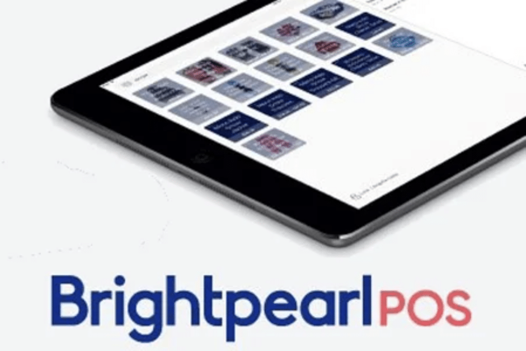 Picture showing the logo of Brightpearl POS. 