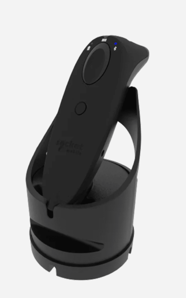 Socket Mobile 2D Bluetooth Barcode Scanner with Cradle