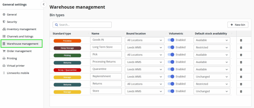 LinnWorks POS Screenshot