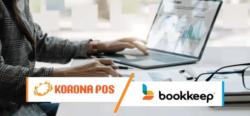 KORONA POS meets Bookkeep graphic