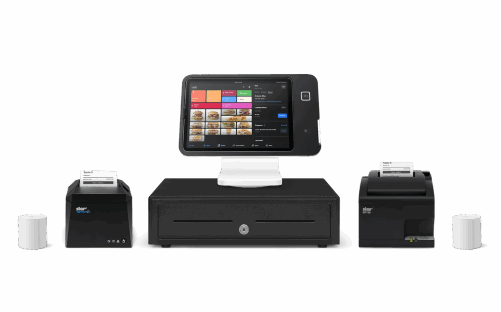 square stand kit for restaurants