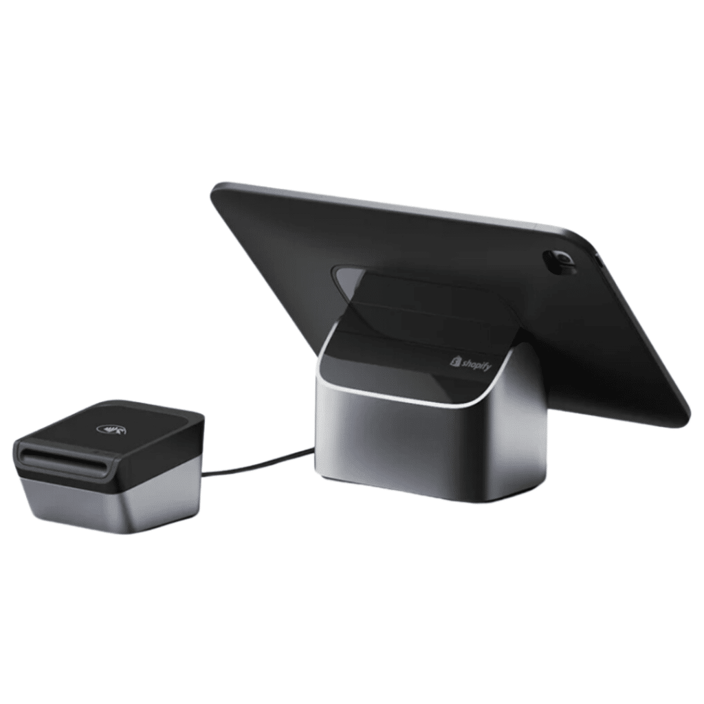 Shopify's Tap & Chip Countertop Kit POS setup