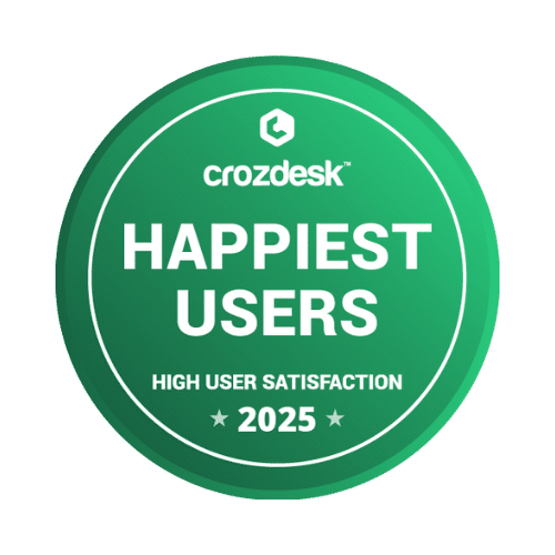 KORONA POS receives 2025 Happiest Users badge from Crozdesk