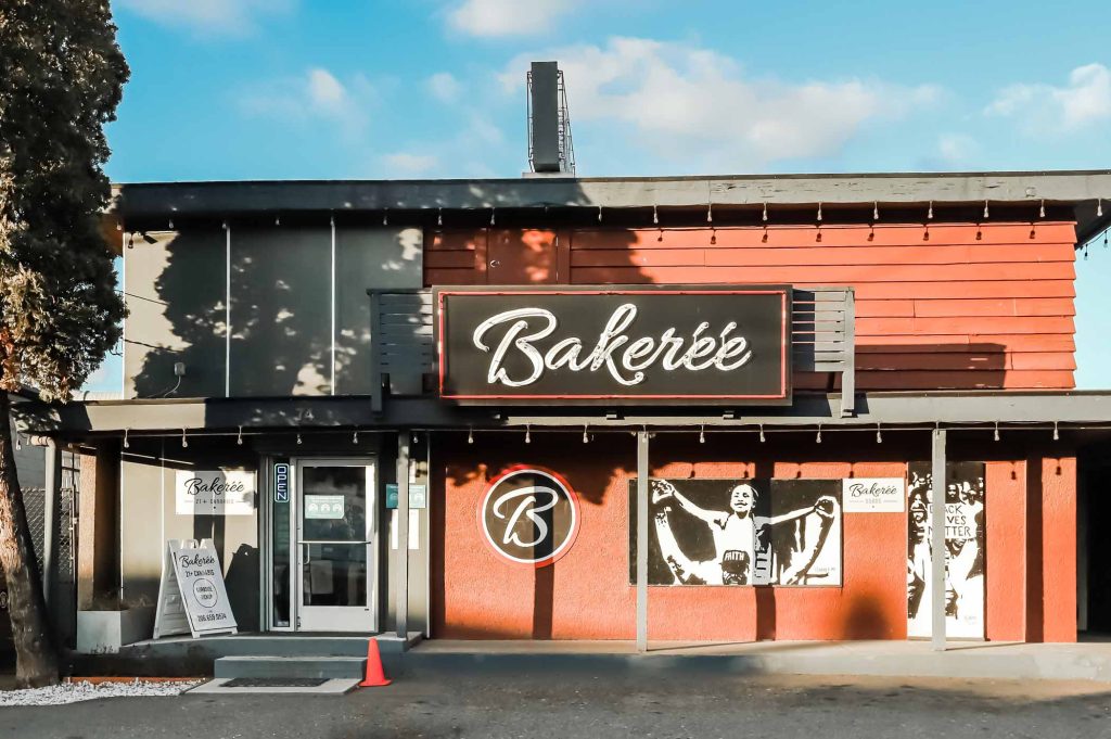 the bakeree dispensary storefront