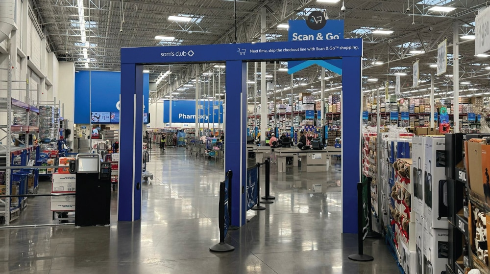 Sams Club AI exit technology