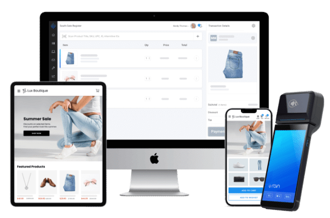 rain pos hardware and software snapshot for boutiques