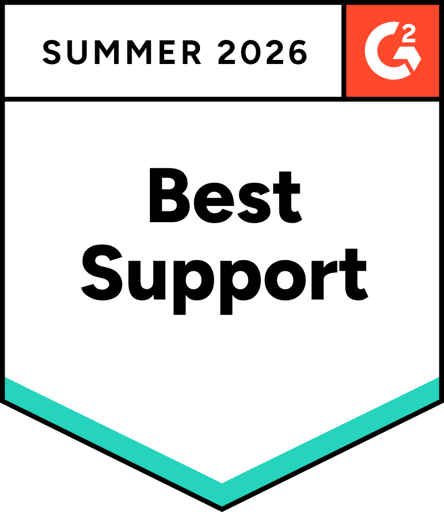 G2 Best Support Badge