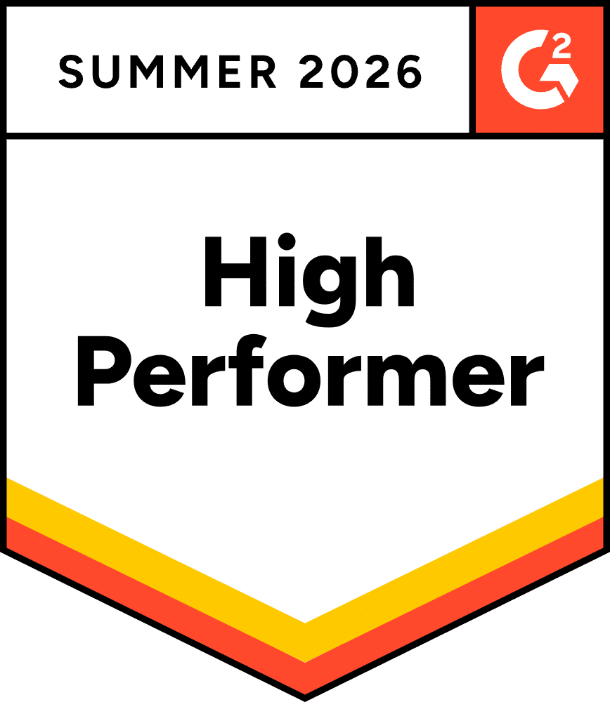 G2 High Performer Badge